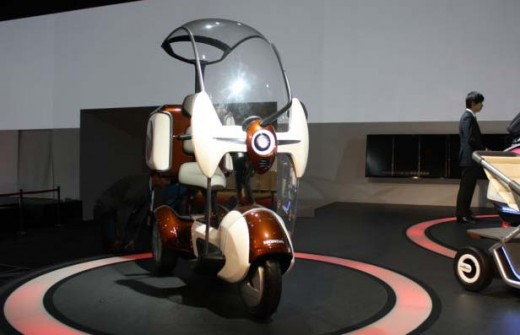Eлектротрайк E-Canopy на Honda 03