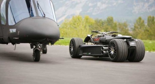 Французи създадоха квадроциклет с V8 от Ferrari 08